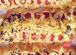 火腿玉米面包的做法图解10