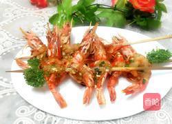 烧烤串串虾的做法图解9