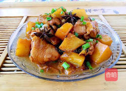 土豆烧鸡腿的做法图解8