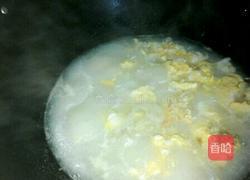 艾草鸡蛋汤的做法图解5
