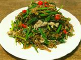 芭蕉花炒肉的做法[图]