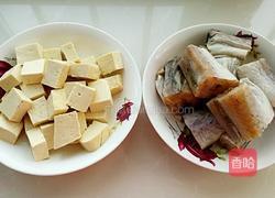 明太鱼炖豆腐的做法图解1