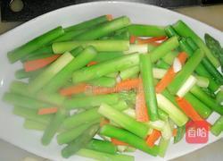 炒芦笋的做法图解6