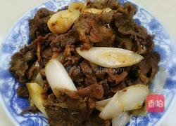 葱爆牛肉的做法图解6
