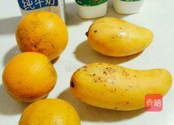 芒果橙汁奶冰棍的做法图解1