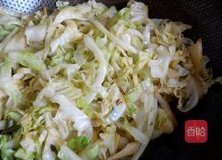 粉丝包菜的做法图解5