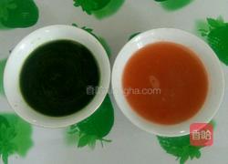 蔬菜馒头的做法图解3