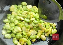 韭菜鸡蛋蚕豆米的做法图解8