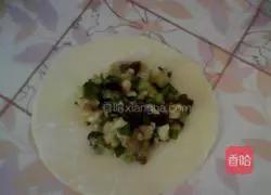 Illustration of how to make fungus dumplings 3