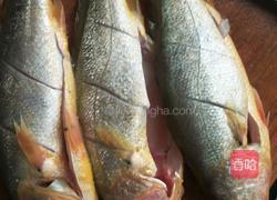 豉香黄花鱼的做法图解1