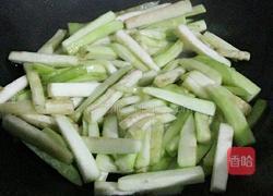 肉丝茄子的做法图解4