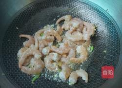 油菜虾仁的做法图解4