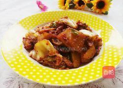 辣白菜炒土豆片的做法图解8