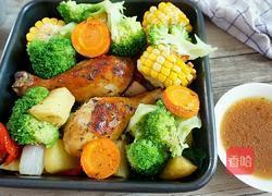 时蔬烤鸡腿肉的做法图解11