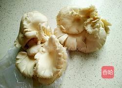 肉炒平菇的做法图解1