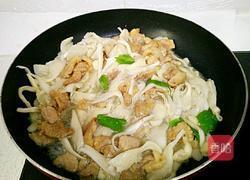 肉炒平菇的做法图解10