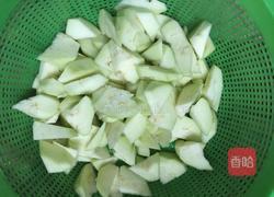 蒜蓉豆角炒茄子的做法图解3