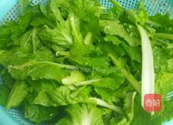 农家小白菜的做法图解2