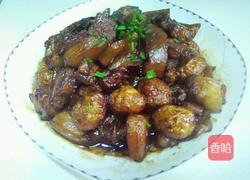 鹌鹑蛋红烧肉的做法图解13