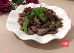 炒猪心的做法图解8