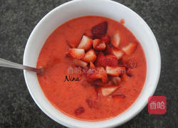 草莓酸奶冰淇淋的做法图解2