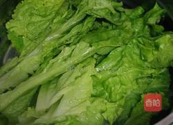 凉拌生菜的做法图解1