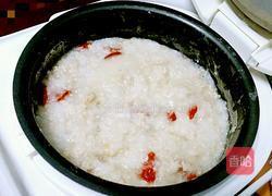 清肝明目枸杞子粥的做法图解6