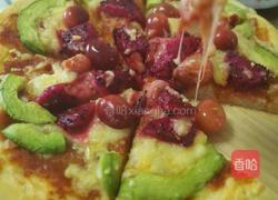 清新水果披萨的做法图解1