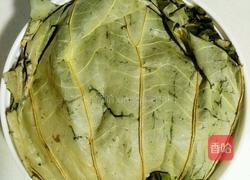 荷叶糯米蒸排骨的做法图解8