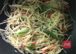 尖椒土豆炒肉丝的做法图解6