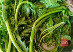 蒸茼蒿的做法图解1