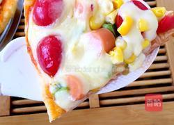 平底锅披萨的做法图解13