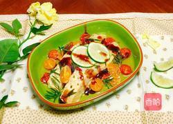 迷迭香酱汁三文鱼的做法图解14