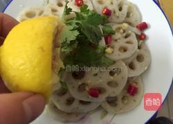 姜汁藕片的做法图解4