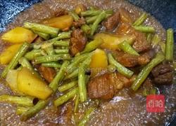 土豆豆角燉肉的做法圖解17