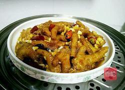 蚝豉蒸凤爪的做法图解12