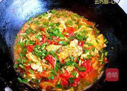 韭香西红柿鸡蛋打卤面的做法图解11