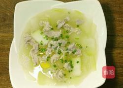 冬瓜肉片汤的做法图解4