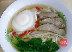 清汤龙须面的做法图解3