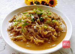 酸菜炖粉条的做法图解10