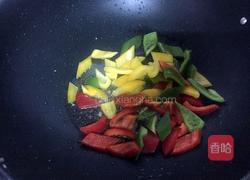 爆炒孜然鸡心的做法图解6