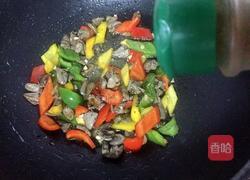 爆炒孜然鸡心的做法图解9