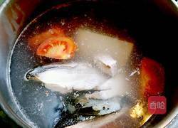 三文鱼头豆腐汤的做法图解4