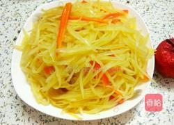 红椒土豆丝的做法图解4