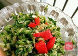 凉拌槐花的做法图解5