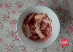 红烧肉炖豆角的做法图解2