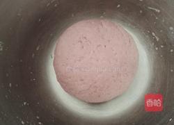 紫薯玫瑰馒头的做法图解3