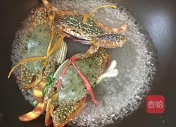 水煮螃蟹的做法图解3