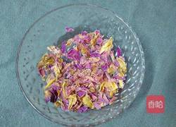 玫瑰椰香布丁的做法图解2