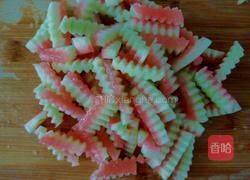 酸甜西瓜皮的做法图解3